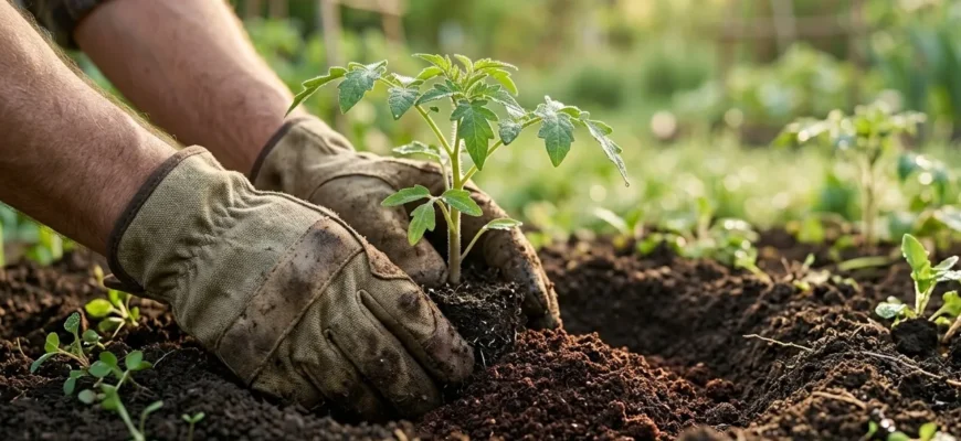 Биогумус применять для рассады