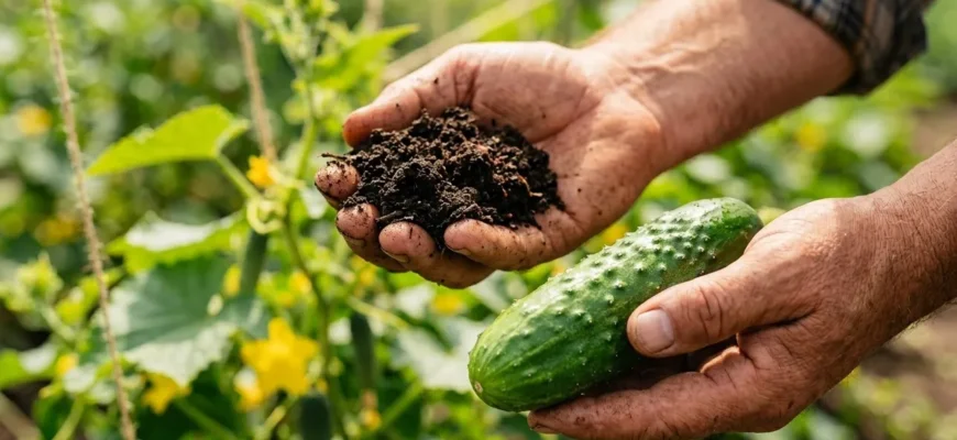 это удобрение биогумус огурцы очень любят