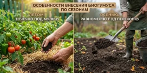 как правильно вносить биогумус