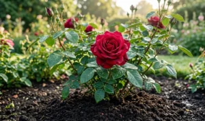 роза и биогумус