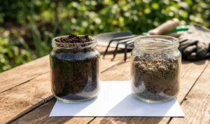 сравнение биогумуса настоящий и подделка